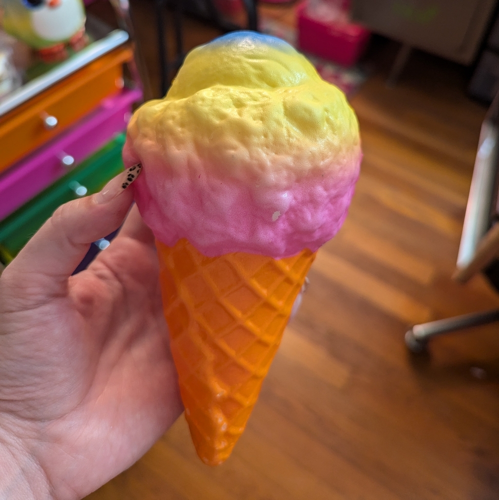 Large Ice Cream Squishy